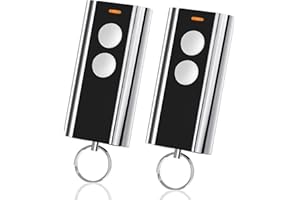 pepape 2 sztuki garażu nadajnik ręczny do stali normalnej Entrematic RCU 433-2K, EA433 2 KM, EA433 2KS, N002800, kompatybilny z Crawford ze stali standardowej 433,92 Rolling Code Garage pilot zdalnego