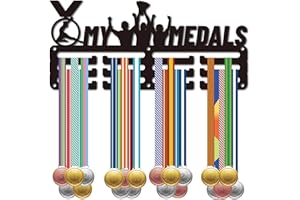 CREATCABIN Moje medale uchwyt na medal wieszak ekspozycyjny sport metal wiszące nagrody żelazny mały uchwyt dekoracja nagrody na ścianę dom odznaka wyścig bieganie piłka nożna taniec medalista czarny