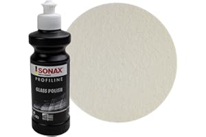 ‎SONAX SONAX PROFILINE GLASSPOLISH GLASSCHEIBENPOLITUR + FILZPAD KRATZERENTFERNER GLASPOLITUR