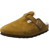 birkenstock fuzzy clogs