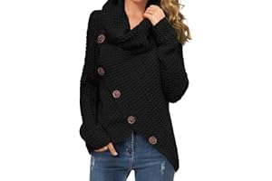 GRECERELLE Women's Chunky Knit Jumpers Winter Warm Sherpa Fleece Fuzzy Fluffy Tops Ladies Casual Crew Neck Tunic Sweaters Autumn Spring Warm Soft Pullover for Women UK