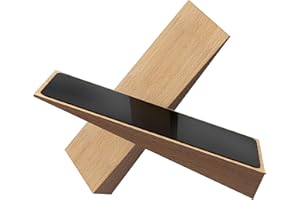 READAEER 2 Pack Wooden Door Stop - Non-Slip Door Stoppers for Floor - Door Wedges for All Door Types and Surfaces Steady Door Stopper