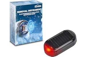 Tccydm Auto Enteiser Elektromagnetisch, Elektromagnetischer Auto-Enteiser, Scheibenenteiser Auto Elektrisch, Schnelles Enteisungs- und Schneeräumungswerkzeug für Windschutzscheibe (2)