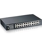 Netgear GSM4328PB-100NES ProSafe Switch Managed Gigabit PoE, 24 Porte PoE, Stacking Sicuro NSF, Funzioni Auto-iSCSI/Auto-VoIP, USB