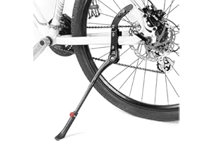Ailelan Pata de Cabra Bicicleta, Ajustable Caballete Bicicleta para Bicicletas de 24 a 29 Pulgadas, Pata Cabra Bici Caballete Lateral para Bicicleta de Montaña, Bicicletas de Carretera, Bicicletas