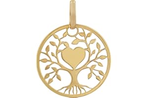 SILBERKETTEN STORE DEIN SCHMUCK ONLINE SHOP Anhänger Lebensbaum mit Herz | echt 585 Gold | Kettenanhänger