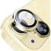 Minesk iPhone 15-15 Plus ile Uyumlu Safir Kamera Lens Koruyucu Kolay Kurulum Kitli &Ccedil;izilmez Safir Cam ve Titanyum Alaşım &Ccedil;er&ccedil;