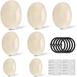 Realizzare Chignon Set,7 pezzi Chignon a Ciambella(4 Dimensioni),10 Elastici per Capelli,20 Clip a Forma di U,Magic Hair Bun 