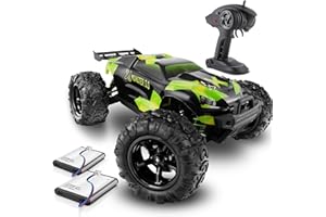 Overmax X-Monster Truck Zdalnie Sterowany Samochód RC 30 km/h 1:18, Zasięg do 100 m, Napęd 4x4, Amortyzatory Pilot, Jazda bez Ładowania 40 min, 2 Baterie 850 mAh dla Dzieci 14 +