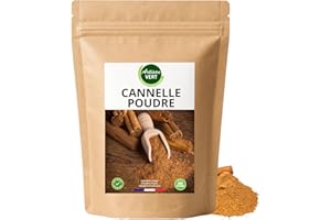 ADV Cannelle Moulue de Ceylan – 100% Naturelle, Parfum Doux et Subtil, 100g – Idéale pour Pâtisserie, Boissons et Cuisine