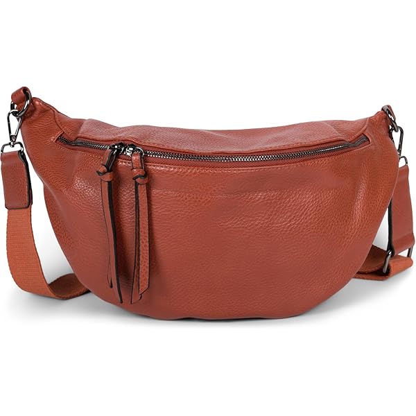 SH Leder ® echt Leder Hüfttasche Damen Herren Unisex Gürteltasche für