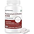 Biotrex Nutraceuticals Potassium Citrate 800mg supplement, Healthy Bone & Joint Health, Supports Healthy Nerve Health - 120 Vegetarian Capsules