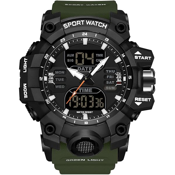 RORIOS Orologio Coppia Elettronico Orologio da Polso Multifunzione Militare Orologio Uomo Donna Orologio Digitale Quarzo Resina Cinturino per Ragazze Ragazzi Viola A