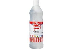 Scola Artmix 600ml single metallic colour (silver)