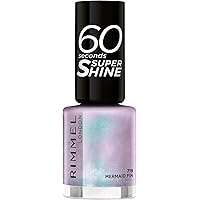 Rimmel 60 Seconds Super-Shine Nail Polish, Mermaid Fin - 40 Gr