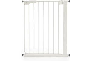 Barriera di sicurezza BabyDan Slim Fit per porte e scale: per aperture strette, 60,5 - 66,5 cm, bianca
