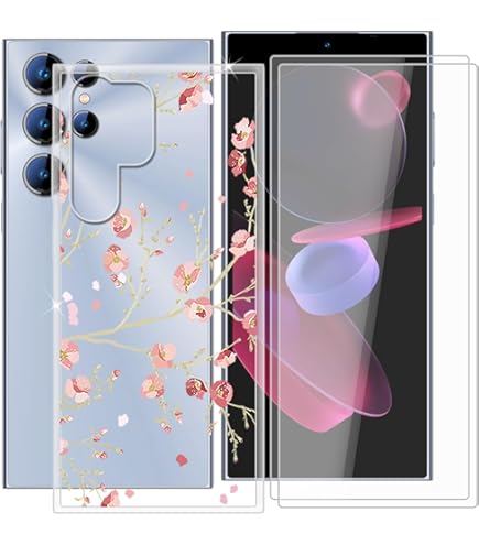 HuiYouY Coque Pour Oukitel WP32 (5.93") Avec 2 Pièces Verre Trepé