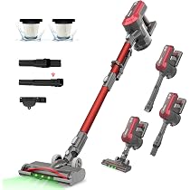 Akitas V10 30V 450W 45kPa 60 Minuten Akku Staubsauger Kabellos Stielstaubsauger Aufrecht Und Handgehalten, Leichtgewicht Mit Bürstenlosem Digitalem