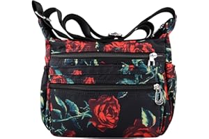 NOTAG Torba crossbody dla kobiet, wodoodporna nylonowa torba na ramię torebka na co dzień podróż wiele kieszeni torby kurierskie