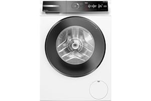 Bosch WGB244072 Serie 8 Waschmaschine 9 kg, 1400 UpM, Made in Germany, ActiveWater Plus, extra leise, Iron Assist & Dampf-Option, Nachlegefunktion, AquaStop, Home Connect, weiß