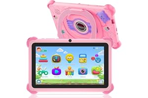 zcobro, för barn med fodral, android barnsurfplatta 2 GB RAM 32 GB ROM utbyggbar, Wi-Fi, Bluetooth, Type-C