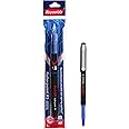 Reynolds ROLLER POINT Pen R5 1 CT Pouch - BLUE | Stylish Metal Clip Premium Look Rollerball Point Pen for Men Women Students & Office Professionals | Refillable | Smooth & Effortless Writing