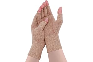 GEBELL Fingerless Gloves For Women Men – Breathable Soft Cotton Half Finger Glove Spandex Blend, Comfortable Fit, Moisture-Wicking, Ideal for Sports Working