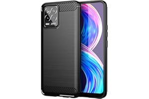 TingYR Funda para Realme 8 Pro, Resistente a los Arañazos, Fina de Silicona, Funda Interior de TPU Suave, Fundas para Realme 8 Pro Smartphone.(Negro)