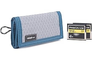 Think Tank Photo Pixel Pocket Rocket Memory Card Wallet, Navy Blue, Modern