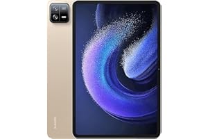 ‎XIAOMI Xiaomi Pad 6 tablet 6 GB RAM 128 GB, 11 cali 2,8 K ultra przezroczysty ekran chroniący oczy, 8840 mAh, szybkie ładowanie 33 W, duży system regulacji ekranu, kolor szampański