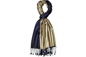 Lorenzo Cana Sciarpa reversibile, 70% seta, 30% viscosa, 70 x 190 cm, bicolore, reversibile, double face, da uomo