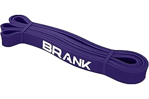 BRANK SPORTS® Bande de resistance Elastique Musculation et fitness | A l'unité ou en Pack | Elastique sport, matériel indispensable pour le sport à la maison, le fitness ou le crossfit | Marque Française