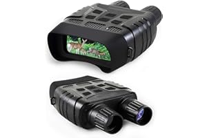 AGITATO Night Vision Goggles Binoculars with 2.31"LCD Screen,1080HD Infrared (IR) Digital Night Vision Scope Wildlife Camera with Photo & Video Recording for Spotting, Hunting, Tracking up to 984FT/300M