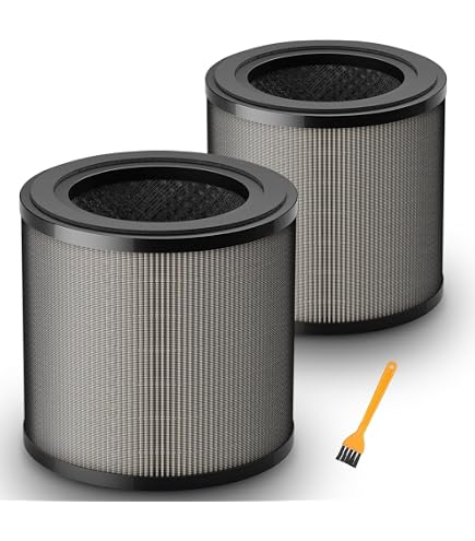 MEDIFY AIR MA-15 Lot de 2 filtres de rechange | H13 True HEPA 99,9 % d' élimination des particules | Pré-filtre 3 en 1, filtre HEPA H13 et charbon actif MEDIFY AIR MA-15 Lot de 2 filtres de rechange | H13 True HEPA 99,9 % d' élimination des particules | Pré-filtre 3 en 1, filtre HEPA H13 et charbon actif