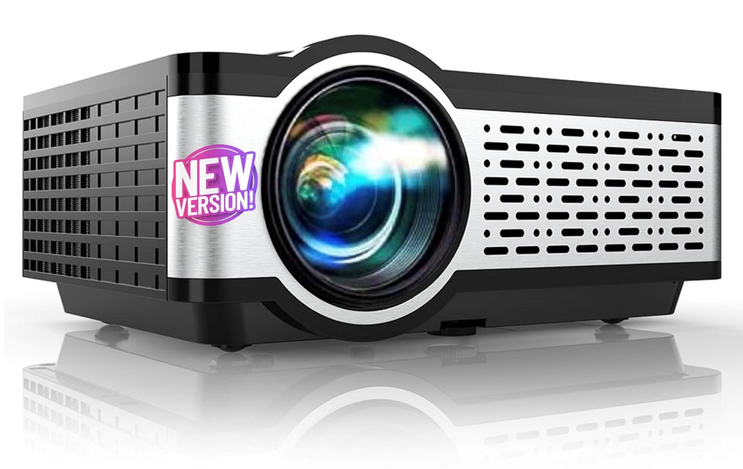 EGate i9 Pro-Max, 1080p Native Full HD Projector for Home with 4k support, 4500 Lumen LED, 210