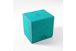 Gamegenic, Sidekick Pro 100+ XL Exclusive Line Teal/Pink, jusqu'à 100 Cartes à Double Couche, Couleur : Turquoise/Rose