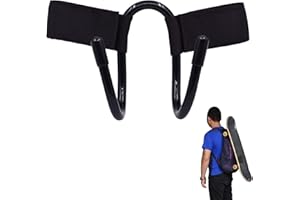 YYST Backpack Attachment Carrier Hanger Rack Hook Holder for Carrying Mini Cruiser, Cruiser Board, Skateboard - Fit Most Backpacks - Easy to Use - No Backpack