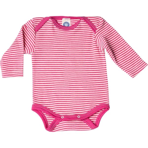 Body Engel Maniche Lunghe Bambini - Lana Vergine Biologica E Seta