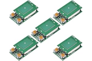 TECNOIOT 5pcs HFS-DC06 HFS-DC06H 5.8GHz Microwave Radar Sensor Switch Module ISM 5V 5.8G