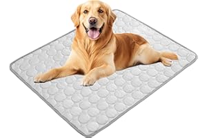 Chumix Tappeto per Cani, Tappetini Morbidi e Lavabili per Cuccia, Tappetini per Cuccia per Cani di Grossa Taglia e Tatti, Ideale per Casa, Auto, Viaggio (100x70 cm XL)