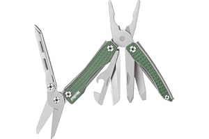 NexTool Multitool, Mini Flagship 10 in 1 Mini multitool, Faltbares Multitool Werkzeug mit Taschenmesser, Zange, Dosenöffner, 