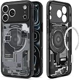 Spigen iPhone 18 Pro / 17 Pro ile Uyumlu MagSafe Kılıf Ultra Hybrid Mag Fit Zero One Black - ACS10073
