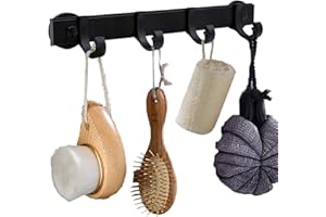 AUXPHOME Magnetische Hakenleiste, verstellbare Hakenleiste, Metall, strapazierfähig, für Kühlschränke, Geschirrspüler, Aktenschränke, Grills, Waschmaschinen, Trockner etc.