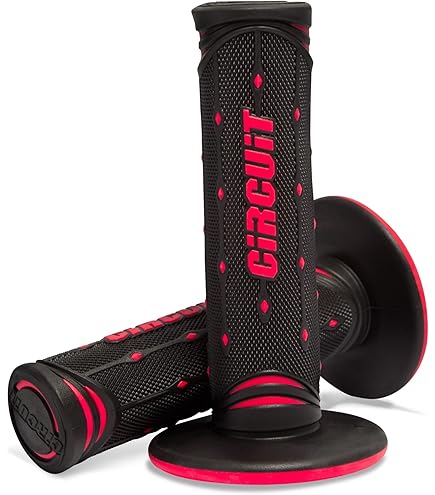 Manopole PROGRIP PA080100NERO - Doppia Densità, Nero/Rosso, Per Motocross E Bici - Foto 12