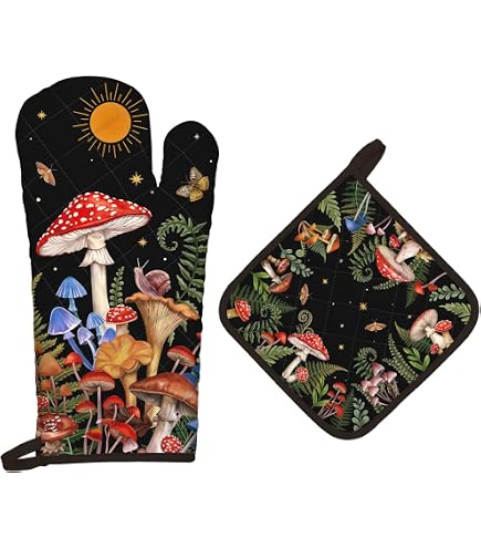 Ulster Weavers Doppelte Ofenhandschuhe Mit Hunde-Motiv – 88x18 Cm, 100% Baumwolle, Hitzebeständig & Waschbar