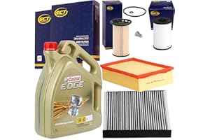 BANDELONE Inspektionspaket + 5W30 Öl für 1.6 + 2.0 TDI Golf 7 A3 8V