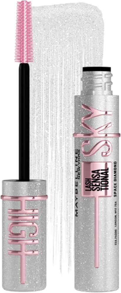 Maybelline New York Space Diamond Elmas Işıltılı Maskara | Parıltılı üst kat kirpiklere parıltı efekti verir