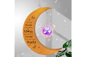 EINANMUT Mothers Day Unique Gifts for Mum, Mum Birthday Gifts - Crystal Suncatcher, Birthday Presents for Mummy from Daughter Son