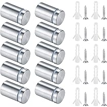 12mmx22mm acier inoxydable verre publicité Axe entretoise Boulon