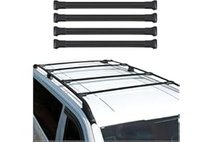 ‎OMAC Dachträger Querträger Satz kompatibel mit VW T6 T6.1 Transporter 2015-2024 Alu Schwarz 4X